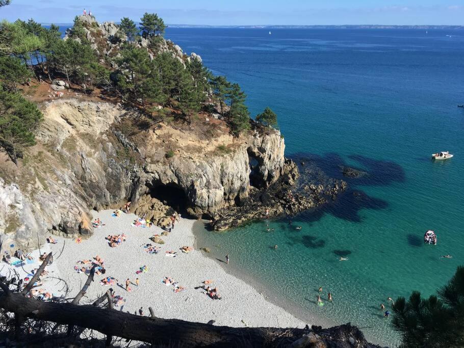 La Cabine Du Bout Du Monde Avec Mezzanine , Votre Maison De Vacances De Haut Standing Crozon Buitenkant foto